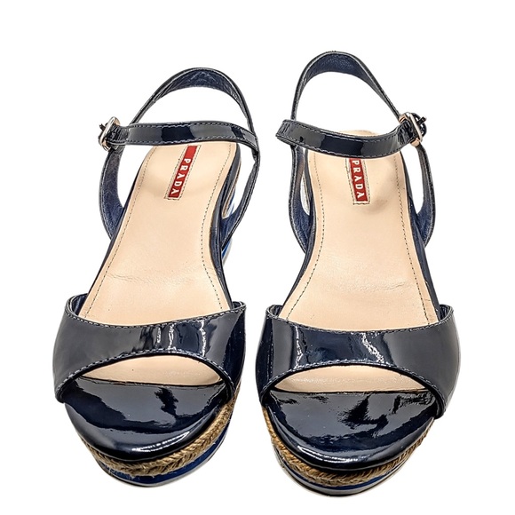 Prada Shoes - Authentic PRADA Wedge Sandal w/COA